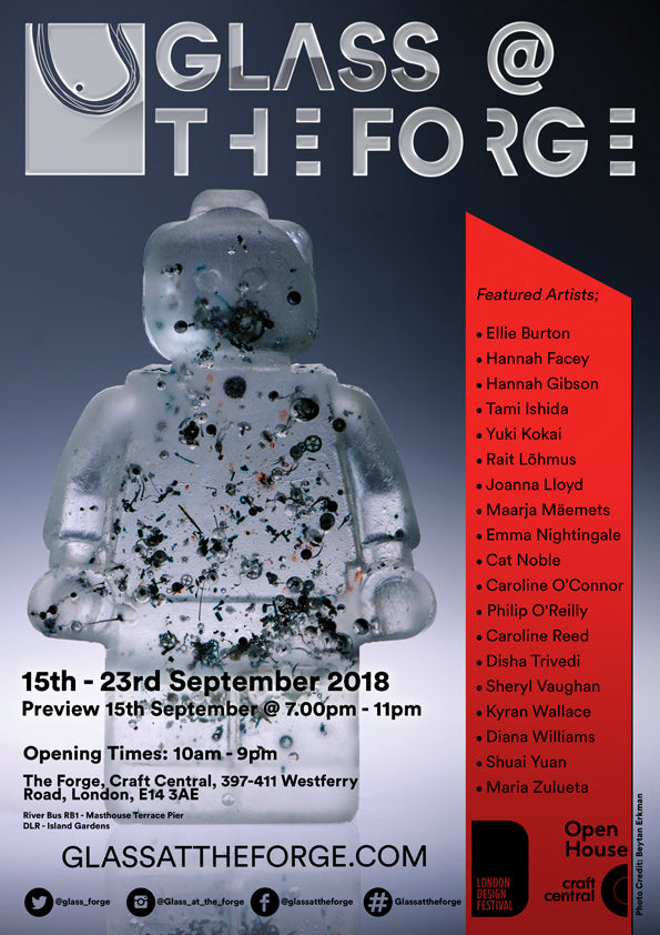 GLASS AT THE FORGE - 15-23 SEPTEMBER 2018